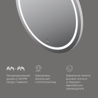 Товар: Зеркало AM.PM X-Joy 77 с сенсорным выключателем арт-M85AMOX0801WG - фото 7 Зеркало AM.PM X-Joy 77 с сенсорным выключателем арт-M85AMOX0801WG — фото 7, Зеркала в ванную комнату