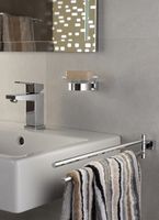 Полотенцедержатель Grohe Essentials Cube поворотный Хром арт-40624001 — фото 2, Полотенцедержатели