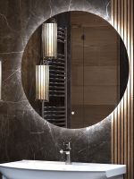 Зеркало Vigo Otti Classic 80 с подсветкой с сенсорным выключателем арт-z.OTT.80.Classic — фото 2, Зеркала в ванную комнату