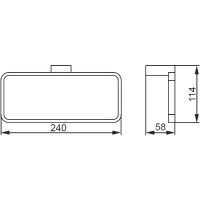 Кольцо для полотенец Aquanet 5680MB Черное матовое арт-241906 — фото 2, Полотенцедержатели
