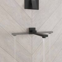 Душевая система Berges Nardis 3S Черная матовая арт-071011 — фото 7, Встраиваемые душевые комплекты