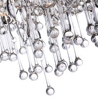 Люстра Divinare Salice Прозрачная Серебро арт-3132/26 SP-13 — фото 2, Люстры