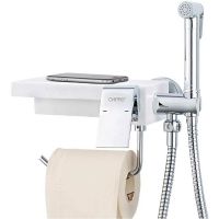 Гигиенический душ со смесителем Gappo Gyron Хром Белый арт-G7296 — фото 2, Гигиенические души