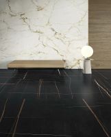 Керамогранит Ariostea Ultra Marmi Sahara Noir Lev Silk 120х120 см арт-UM6SK120585 — фото 2, Керамогранит