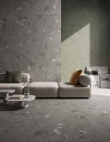 Керамогранит Florina Ceramics Heliostone Impact Grigio 9mm 120х120 см арт-HI3 — фото 3, Керамогранит