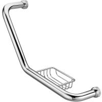 Поручень WasserKRAFT Хром арт-K-1077R — фото 1, Поручни для ванной