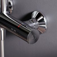 Душевая система AM.PM Like Хром арт-F0780464 — фото 11, Душевые стойки