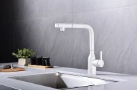 Смеситель для кухни Paulmark Viper Белый матовый арт-Vi213105-431 — фото 7, Смесители для кухни