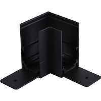 Соединитель угловой Crystal Lux Space Черный арт-CLT 0.213 04 BL — фото 1, Комплектующие для освещения