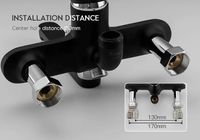 Товар: Душевая система Frap H49-6 Черная матовая Хром арт-F2449-6 - фото 6 Душевая система Frap H49-6 Черная матовая Хром арт-F2449-6 — фото 6, Душевые стойки