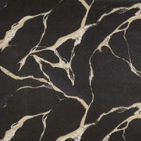 Обои Fipar Gold Винил на флизелине (1,06*10,05) Черный/Бежевый/Золото, Мрамор арт-R 23626 — фото 1, Обои для стен