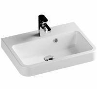 Товар: Раковина Ravak Be Happy II 55 Белая арт-XJA01155000 - фото 1 Раковина Ravak Be Happy II 55 Белая арт-XJA01155000 — фото 1, Раковины встраиваемые сверху