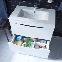 Товар: Тумба с раковиной Iddis Cloud 80 Белая арт-CLO80WFi95K - фото 5 Тумба с раковиной Iddis Cloud 80 Белая арт-CLO80WFi95K — фото 5, Тумбы с раковиной