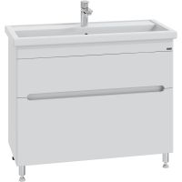 Тумба под раковину СанТа Лондон 100 Белая арт-224009л — фото 1, Тумбы под раковину