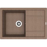 Кухонная мойка Florentina Липси-760 Коричневая арт-20.160.D0760.105 — фото 1, Кухонные мойки