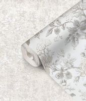 Товар: Обои Prima Italiana Carnevale Винил на флизелине (1,06*10) Белый/Бежевый/Серый, Цветы/Листья арт-80701 - фото 3 Обои Prima Italiana Carnevale Винил на флизелине (1,06*10) Белый/Бежевый/Серый, Цветы/Листья арт-80701 — фото 3, Обои для стен