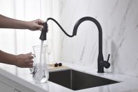 Товар: Смеситель для кухни Timo Saona Черный арт-2336/03FL - фото 4 Смеситель для кухни Timo Saona Черный арт-2336/03FL — фото 4, Смесители для кухни