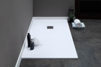 Душевой поддон из искусственного камня Aquanet Pleasure 120x80 с антискользящим покрытием арт-255437 — фото 6, Душевые поддоны из искусственного камня