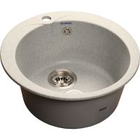 Кухонная мойка GranFest Rondo GF-R480 Серая арт-R-480 сер — фото 1, Кухонные мойки