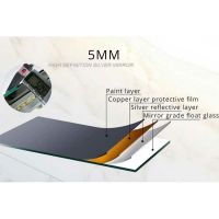 Зеркало Gappo 60 с подсветкой с сенсорным выключателем арт-G602 — фото 6, Зеркала в ванную комнату