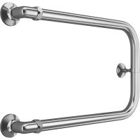 Водяной полотенцесушитель Terminus П-образный (1) 320х500 Хром, боковое подключение, G 1" НР арт-4620768881541 — фото 1, Водяные полотенцесушители