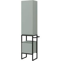 Шкаф пенал Allen Brau Priority 40 L Папирус матовый арт-1.31006.PWM — фото 2, Пеналы для ванной комнаты