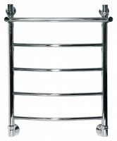 Водяной полотенцесушитель Ника Arc с полкой Хром арт-ЛД ВП 60/50 — фото 3, Водяные полотенцесушители