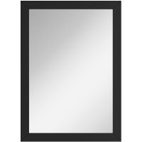 Зеркало Brevita Steffany 80 Черное матовое арт-STEF-02075-02-01 — фото 2, Зеркала в ванную комнату