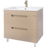 Тумба под раковину Bellezza Сириус 100 Капучино арт-4630217660450 — фото 1, Тумбы под раковину