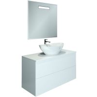 Тумба с раковиной Orange Otto 100 Белая арт-Ot-100TuMDF+G56 — фото 7, Тумбы с раковиной