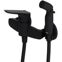 Гигиенический душ со смесителем Damixa Jupiter Черный матовый арт-778000300 — фото 1, Гигиенические души