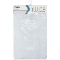 Коврик для ванной комнаты Fixsen Nice 50х80 Серый арт-FX-9002C — фото 2, Коврики для ванной комнаты