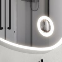 Зеркало AM.PM Func 100 с подсветкой с увеличением с ИК-сенсорным выключателем арт-M8FMOX1003SA — фото 5, Зеркала в ванную комнату