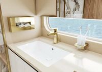 Стакан для зубных щеток Hansgrohe AddStoris Полированное золото арт-41749990 — фото 2, Стаканы для зубных щеток