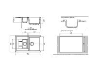 Товар: Кухонная мойка GranFest Quadro GF-Q775KL Серая арт-Q-775 KL сер - фото 2 Кухонная мойка GranFest Quadro GF-Q775KL Серая арт-Q-775 KL сер — фото 2, Кухонные мойки