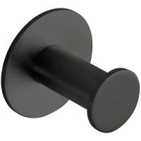 Крючок Bemeta Easy Черный матовый арт-163106360 — фото 1, Крючки для полотенец