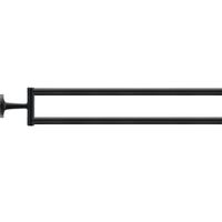 Держатель для полотенец Duravit Starck T Черный матовый арт-0099414600 — фото 1, Полотенцедержатели