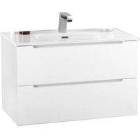 Тумба под раковину BelBagno ETNA 39-800/390-2C-SO-BL-P подвесная Bianco Lucido арт-ETNA39-800/390-2C-SO-BL-P — фото 1, Тумбы под раковину