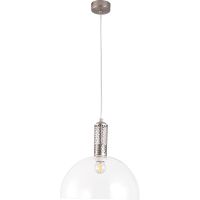 Подвесной светильник Crystal Lux Прозрачный Никель арт-ANGELINA SP1 NICKEL — фото 1, Подвесные светильники