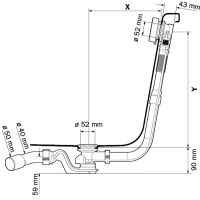 Товар: Слив-перелив Kaldewei полуавтомат Хром арт-687772330999 - фото 6 Слив-перелив Kaldewei полуавтомат Хром арт-687772330999 — фото 6, Сливы-переливы