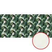 Фреска Ortograf Oasis 32766 Фактура флок FLK Флизелин (6*2,7) Белый/Зеленый, Листья арт-32766 (флок FLK) — фото 1, Фрески