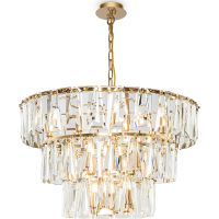 Подвесной светильник Maytoni Modern Puntes Прозрачный Золото арт-MOD043PL-18G — фото 1, Подвесные светильники