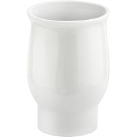 Стакан для зубных щеток WasserKRAFT Белый арт-K-C184 — фото 1, Стаканы для зубных щеток