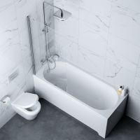 Акриловая ванна Ravak Sonata II 170x70 без гидромассажа арт-C635R00000 — фото 3, Акриловые ванны