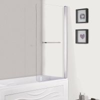 Товар: Шторка на ванну Esbano ES-1480 80 профиль Хром стекло прозрачное арт-ESDV1480 - фото 2 Шторка на ванну Esbano ES-1480 80 профиль Хром стекло прозрачное арт-ESDV1480 — фото 2, Шторки для ванной распашные