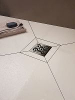 Душевой трап Berges Platz Antik 100x100 с решеткой Хром арт-091160 — фото 2, Трапы для душа