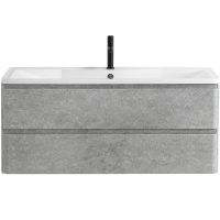 Тумба под раковину BelBagno 120 подвесная Cemento Verona Grigio арт-ALBANO-1200-2C-SO-CVG — фото 1, Тумбы под раковину