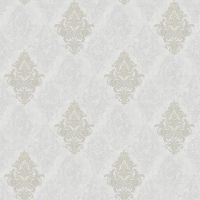 Обои Bruno Zoff Silver Фольга на флизелине (1,06*10,05) Серый, Дамаск арт-60109-3 — фото 2, Обои для стен