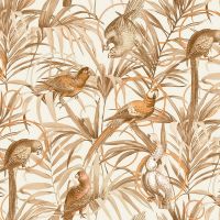 Обои детские Alessandro Allori Dolce Vita Винил на флизелине (1.06*10,05) Бежевый, Птицы арт-2401-5 — фото 1, Обои для стен