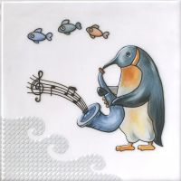 Керамический декор Kerama Marazzi Симфония 5 глянцевый VT\A484\5232 20х20 см арт-VT\A484\5232 — фото 1, Керамическая плитка